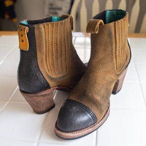 Pskaufman Crosswalk Cap-Toe Chelsea Boots Size 8